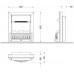 Электрокамины Dimplex Opti-myst Danville Antic Brass   