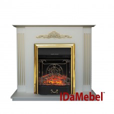 Каминокомплект IdaMebel Catarina Gold