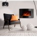 Электрокамин Electrolux EFP/W-1200URLS Black